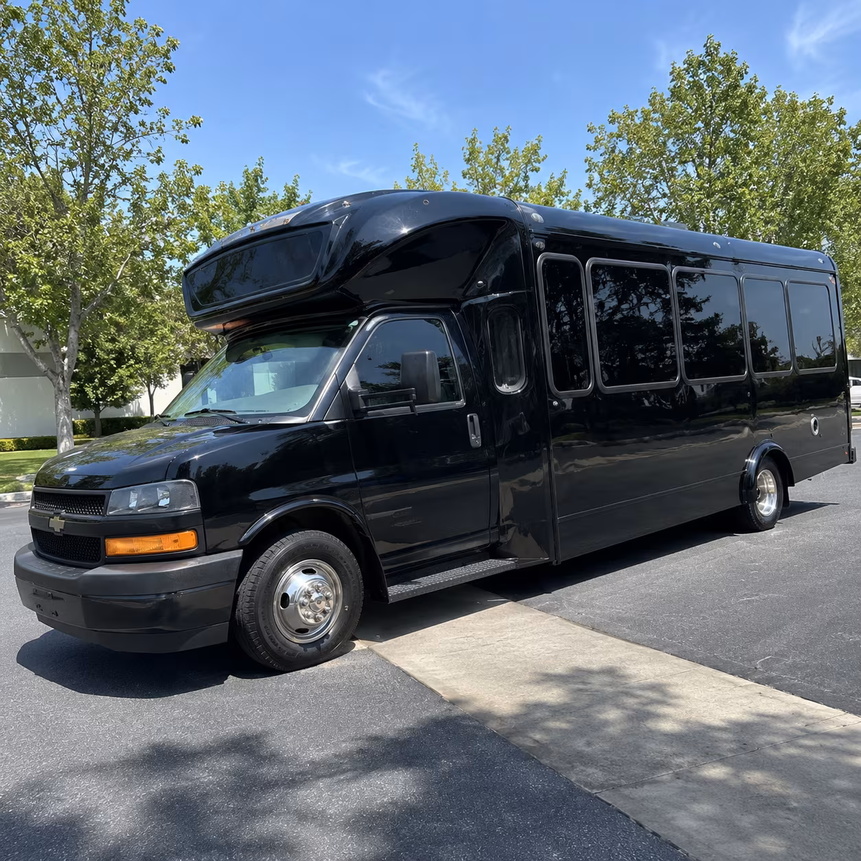 white plains 15 passenger party bus