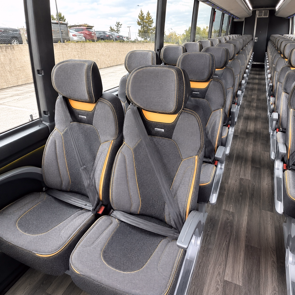 white plains prom transportation onboard seating